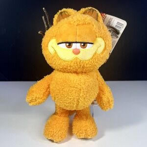Official Garfield The Movie Classic Garfield Plush Stuffed Animal Cat 8" 2024 NW